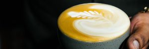 Home-made latte